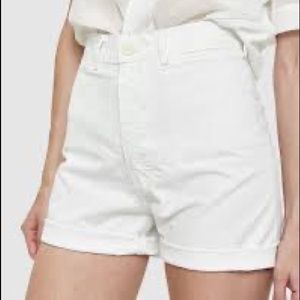 Jesse Kamm Shorts/Cutoffs SALT WHITE Size 4